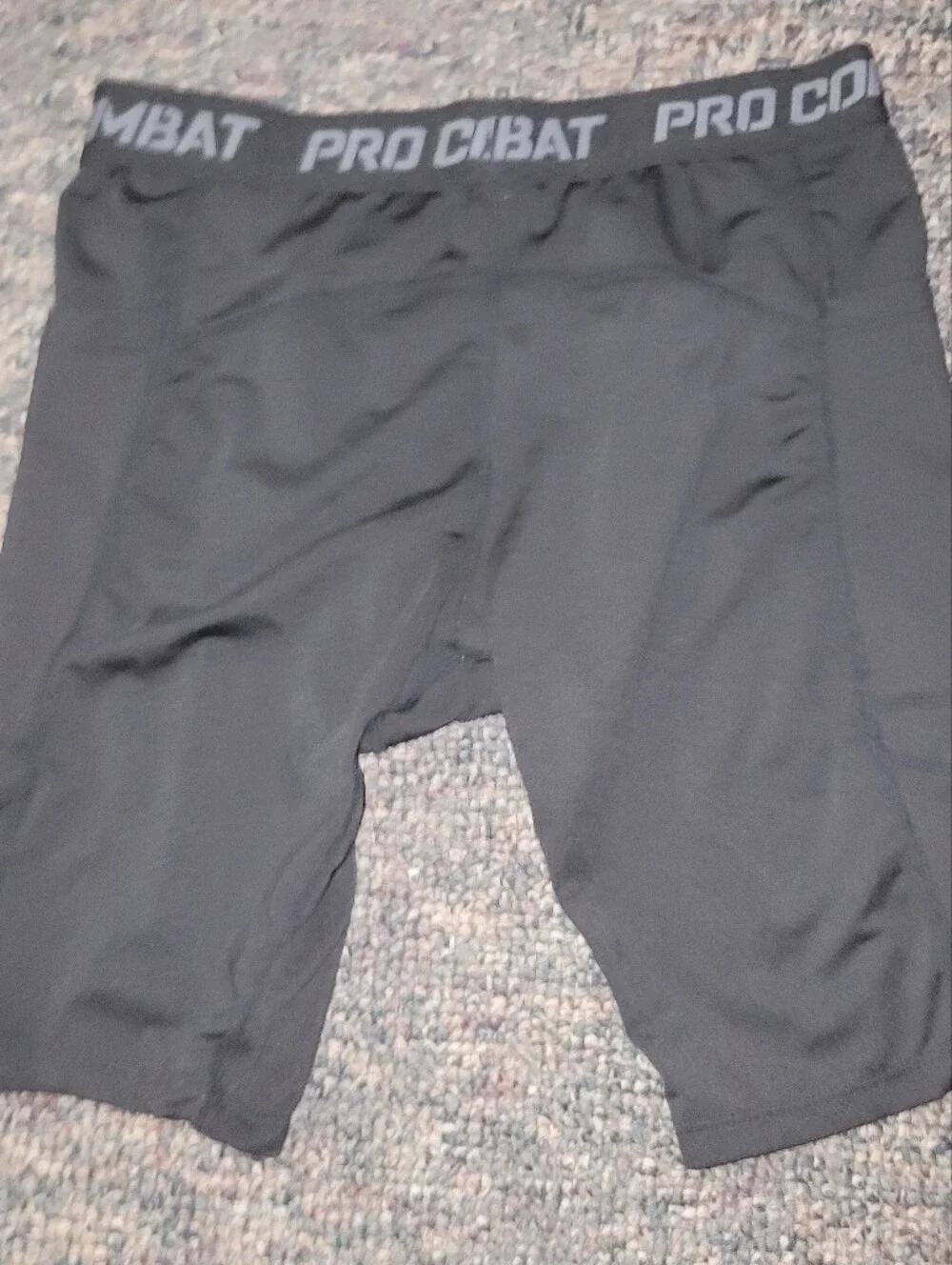 Pro Combat Black Compression Shorts
